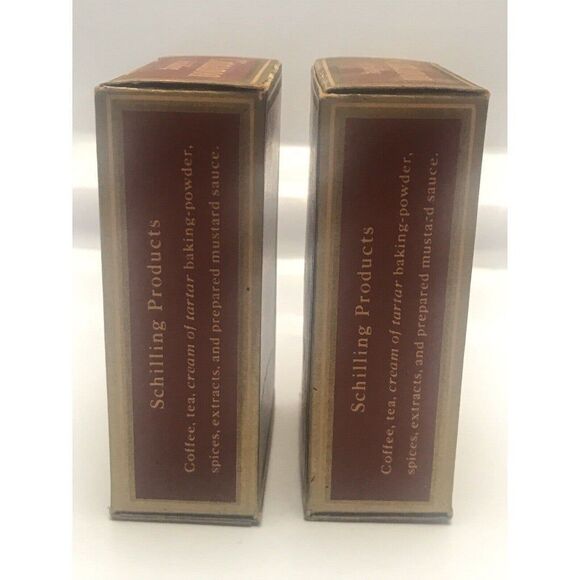 VTG Schilling Cinnamon Spice 1 oz Boxes Full & Very Clean San Francisco - Picture 7 of 9